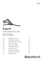 Preview for 1 page of Blatchford Esprit ESP22L1S Instructions For Use Manual