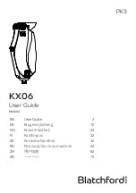 Blatchford KX06 User Manual preview