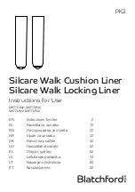 Blatchford Silcare Walk SWTTCP22 Instructions For Use Manual preview