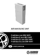 BLAUBERG Ventilatoren Freshbox 200 ERV WiFi User Manual preview