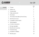 Предварительный просмотр 2 страницы BLAUBERG Ventilatoren Iso-ZS User Manual