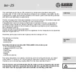 Предварительный просмотр 3 страницы BLAUBERG Ventilatoren Iso-ZS User Manual