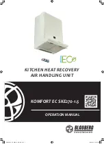 Preview for 1 page of BLAUBERG Ventilatoren KOMFORT EC SKE270-1.5 Operation Manual