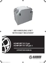 BLAUBERG Ventilatoren KOMFORT EC U330 Operation Manual preview