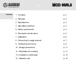 Preview for 2 page of BLAUBERG Ventilatoren MCD 60/0.3 User Manual