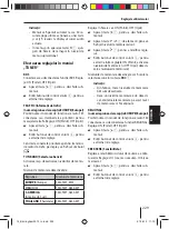 Предварительный просмотр 229 страницы Blaupunkt 1 011 200 340 Operating And Installation Instructions