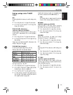 Предварительный просмотр 19 страницы Blaupunkt 1 011 200 344 Operating And Installation Instructions