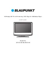 Предварительный просмотр 1 страницы Blaupunkt 23/157J-GB-3B-HKDU-UK User Manual