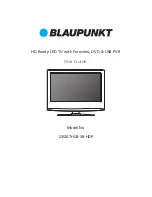 Blaupunkt 23/207I-GB-3B-HDP User Manual preview