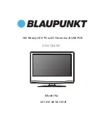 Blaupunkt 32/147Z-GB-5B-HKUP User Manual preview