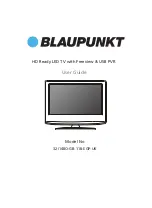 Предварительный просмотр 1 страницы Blaupunkt 32/148O-GB-11B-EGP-UK User Manual