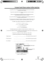 Предварительный просмотр 2 страницы Blaupunkt 32/188J-GB-5B-FHCU-UK User Manual