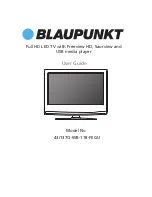 Предварительный просмотр 1 страницы Blaupunkt 43/137O-WB-11B-FEGU User Manual