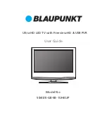 Предварительный просмотр 1 страницы Blaupunkt 50/401I-GB-5B-1UHKUP User Manual