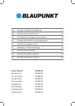 Blaupunkt 5B36N0250 Instructions On Mounting An Use preview