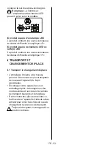 Preview for 54 page of Blaupunkt 5CL288FE0 Instruction Manual