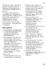 Preview for 75 page of Blaupunkt 5CP2 Series Instructions For Use Manual