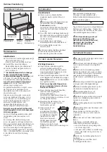 Preview for 3 page of Blaupunkt 5DA36250 Instructions For Installation And Use Manual