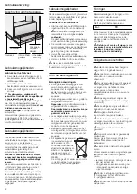 Preview for 22 page of Blaupunkt 5DA36250 Instructions For Installation And Use Manual