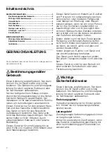 Preview for 2 page of Blaupunkt 5DA36251 Instructions For Installation And Use Manual