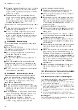 Preview for 24 page of Blaupunkt 5DA36453 User Manual And Installation Instructions