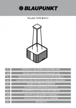 Preview for 1 page of Blaupunkt 5DB 96452 Instruction On Mounting And Use Manual