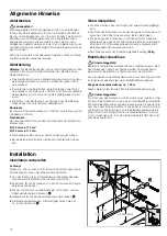 Preview for 10 page of Blaupunkt 5DB66250 Instructions For Installation And Use Manual