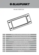 Preview for 1 page of Blaupunkt 5DD72551 Instruction On Mounting And Use Manual