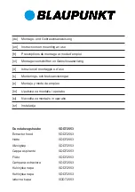 Blaupunkt 5DD72553 Instructions On Mounting An Use preview