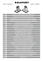 Preview for 1 page of Blaupunkt 5DO69750 Instruction On Mounting And Use Manual