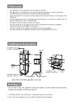 Preview for 41 page of Blaupunkt 5KD94190GB Instructions On Mounting An Use