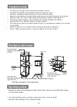 Preview for 258 page of Blaupunkt 5KD94190GB Instructions On Mounting An Use