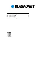 Preview for 1 page of Blaupunkt 5MA46500 Instruction Manual