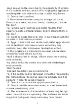 Preview for 4 page of Blaupunkt 5MG16199GB Instructions For Installation And Use Manual