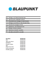 Preview for 1 page of Blaupunkt 5RE64360 Instructions For Installation And Use Manual