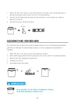 Предварительный просмотр 28 страницы Blaupunkt 5VF4X00EME Instruction Manual