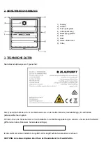 Предварительный просмотр 13 страницы Blaupunkt 5WK600FF0L Instruction Manual