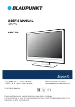 Blaupunkt 65UB7000 User Manual предпросмотр