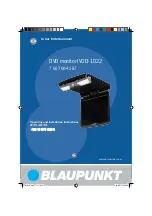 Preview for 1 page of Blaupunkt 7 607 004 587 Operating And Installation Instructions