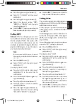 Preview for 35 page of Blaupunkt 7 607 005 074 Operating Instructions Manual