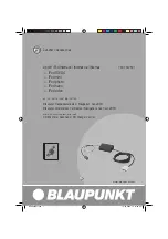 Preview for 1 page of Blaupunkt 7 607 540 501 Manual