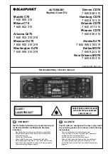 Blaupunkt 7 640 800 310 Service Manual предпросмотр