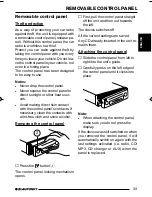 Предварительный просмотр 6 страницы Blaupunkt 7 645 170 310 Operating Instructions Manual