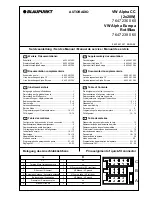 Blaupunkt 7 647 236 060 Service Manual предпросмотр