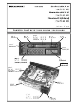 Blaupunkt 7 647 510 310 Manual предпросмотр