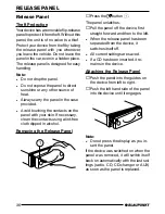 Предварительный просмотр 6 страницы Blaupunkt Acapulco CD51 Operating Instructions Manual