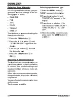 Предварительный просмотр 28 страницы Blaupunkt Acapulco CD51 Operating Instructions Manual