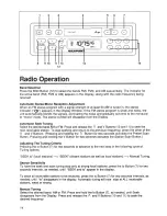 Предварительный просмотр 14 страницы Blaupunkt Acapulco CR35 User Manual