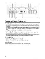 Предварительный просмотр 16 страницы Blaupunkt Acapulco CR35 User Manual