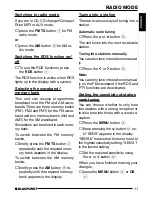 Preview for 11 page of Blaupunkt Acapulco MP52 Operating Instructions Manual